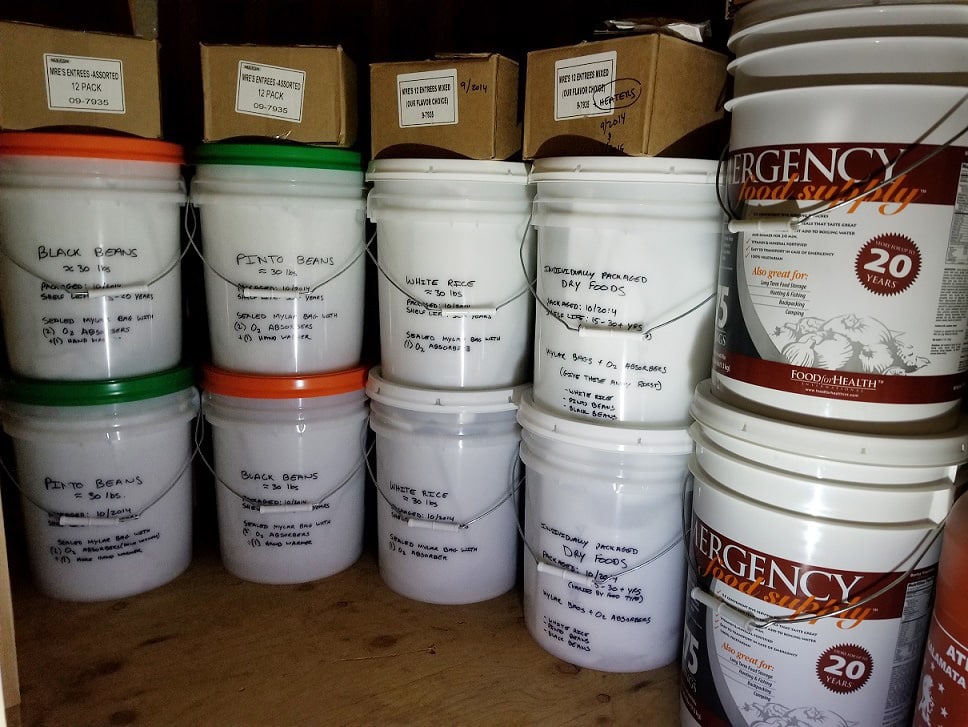 Store dry foods in a cool, dry, and dark area away from pests for maximum shelf life.