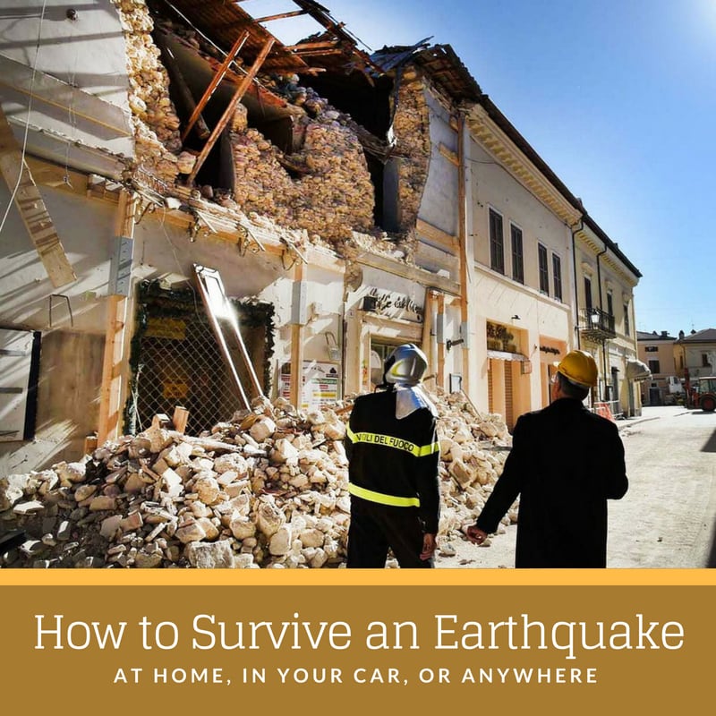 Earthquake Survival Tips