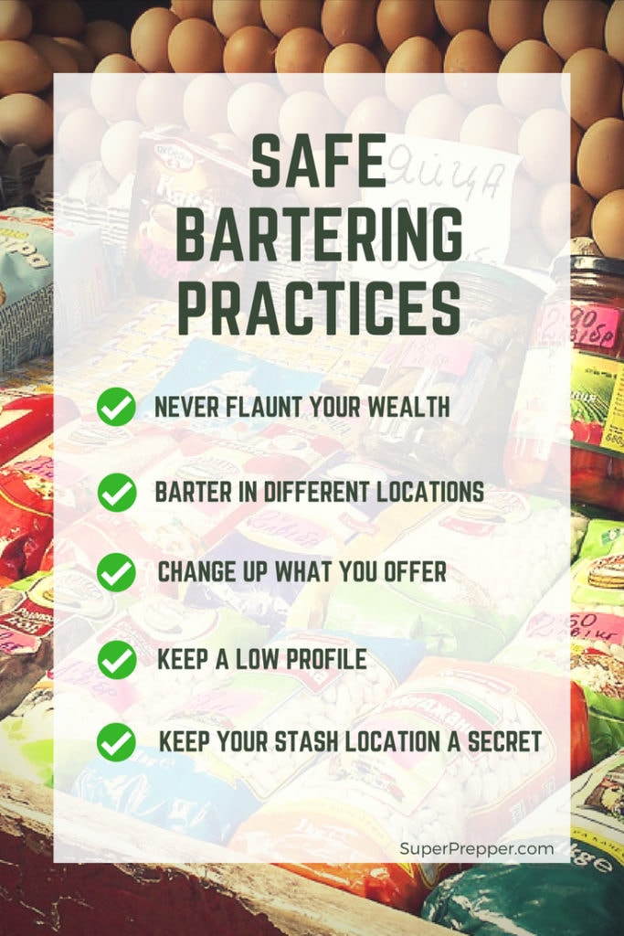 Rules for Safe SHTF Bartering