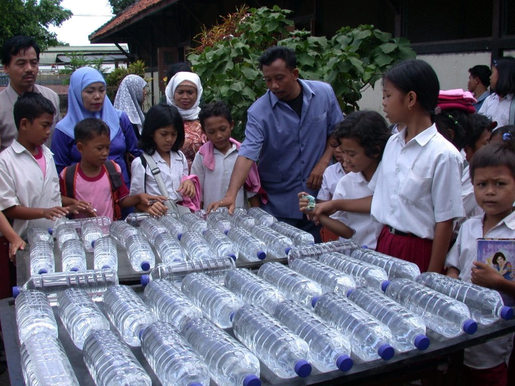 SODIS Water Purification in Indonesia
