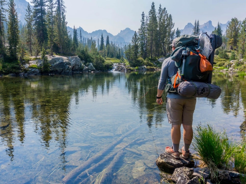 Backpacker who found a water source and needs ways he can purify it.