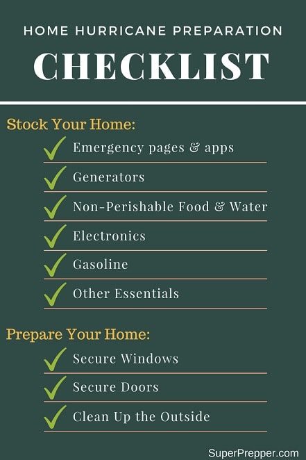 Hurricane Preperation Checklist