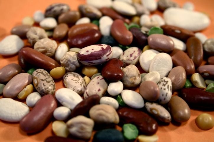 Dried beans will last for many decades.