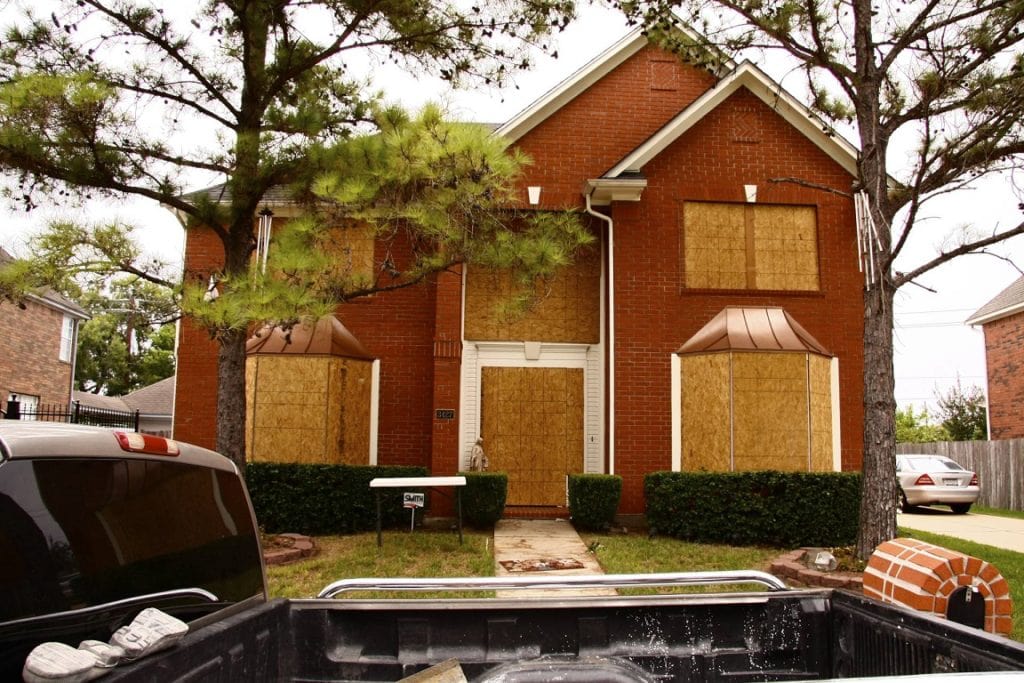 A home prepared for landfall of Hurricane Ike is 2008.