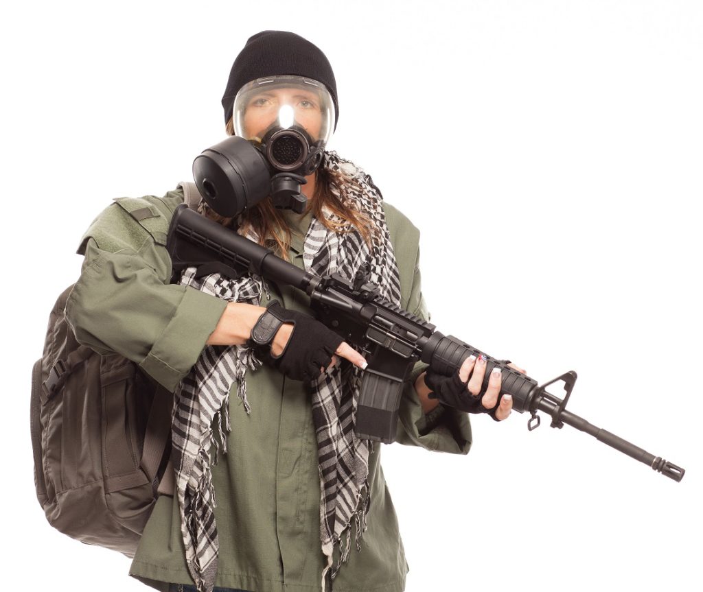 A prepper is ready for anything.